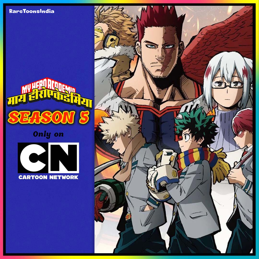 Rare Toons India My Hero Academia Season 5 – Hindi Dubbed Episodes Download HD